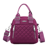 Women Large Capacity Multifunctional Waterproof Multi-Layer Shoulder Bag Backpack